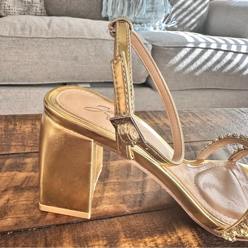 NWT Elegant Jewel Badgley Mischka Women's Sandals - Picture 7 of 12
